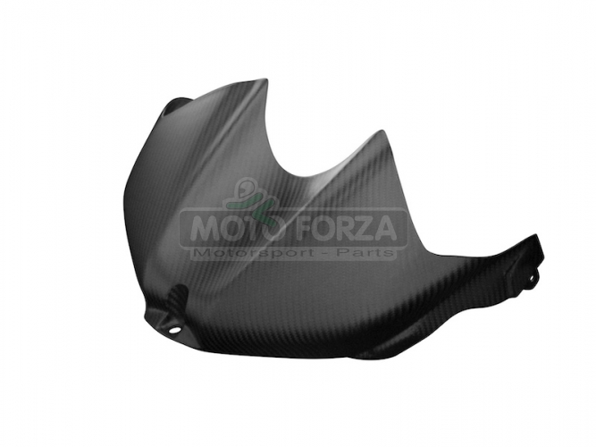 Yamaha YZF R-6 2006-2007 Tank cover - front - CARBON twill matte