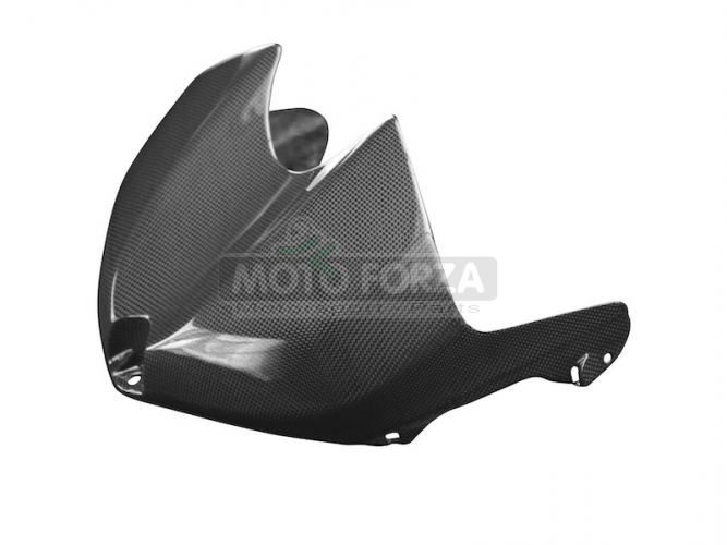 Yamaha YZF R-6 2008-2016Tank cover - front - CARBON PLAIN glossy