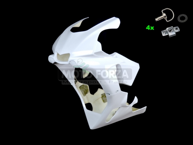 Yamaha YZF R1 2015-2019 Front fairing Racing incl. DZUS Quick fasteners SET - version 1, GRP