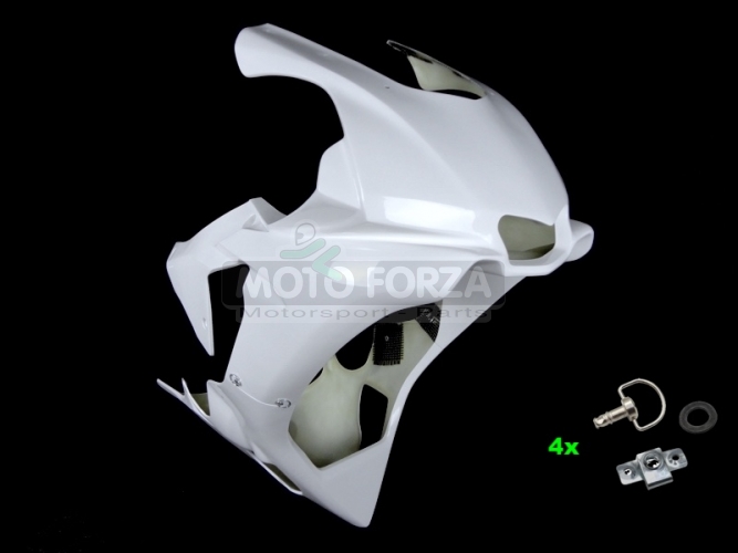 Yamaha YZF R1 2015-2019 Front fairing Racing incl. DZUS Quick fasteners SET - version 1, GRP